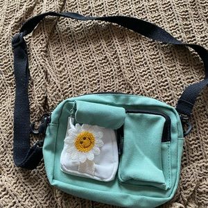 Little Side bag Simple Flower Yellow Light Use